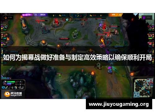如何为揭幕战做好准备与制定高效策略以确保顺利开局
